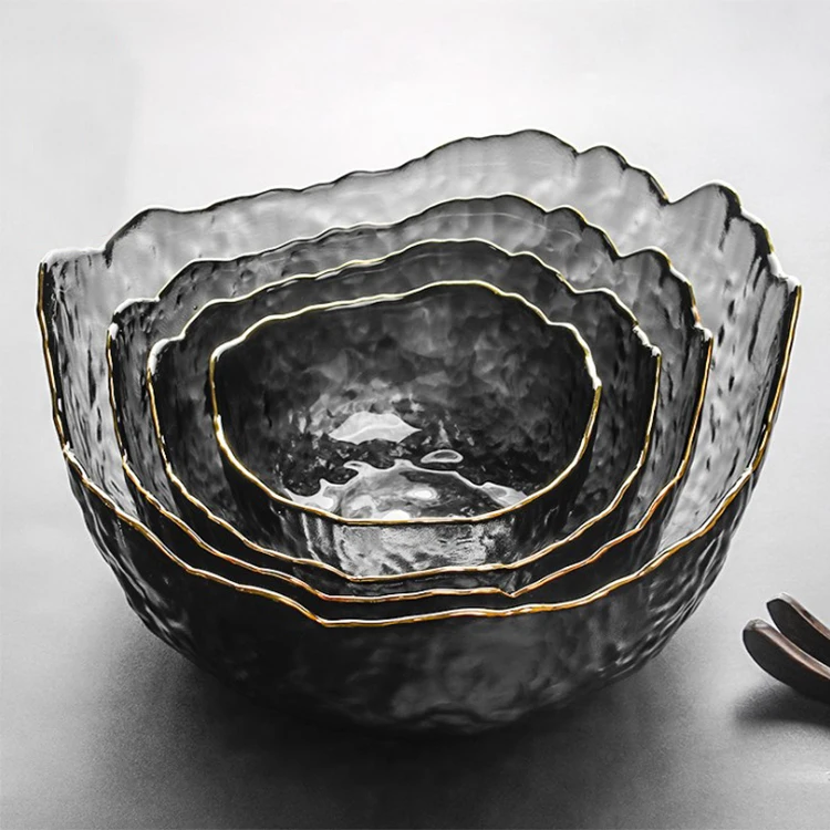 Tableware Creative Glass Dishes Fruit salad glass bowl set salad bowl, Picture
Tableware Creative Glass Dishes Fruit salad glass bowl set salad bowl, Picture