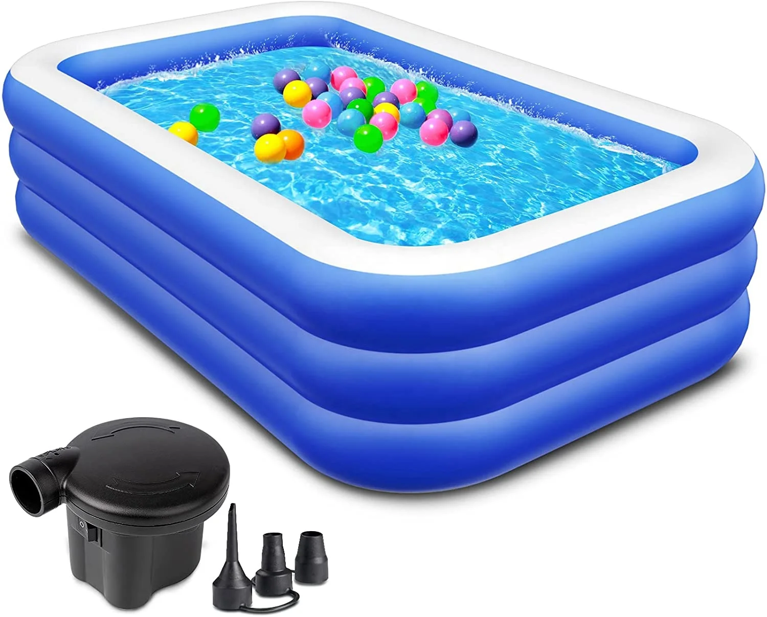 Superior Inflatable Folding Deep Inflatable Pool Swimming Pool with Pool Accessories
Superior Inflatable Folding Deep Inflatable Pool Swimming Pool with Pool Accessories