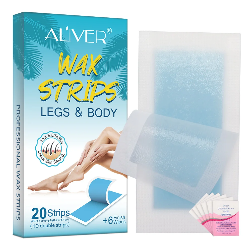 ALIVER hair removal wax strip papercustom printed cold portable natural private label wholesale hair removal body wax strip
ALIVER hair removal wax strip papercustom printed cold portable natural private label wholesale hair removal body wax strip