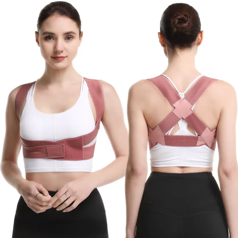 2020 New Adjustable Back Support Belt Posture Corrector for Men and Women, Black, pink
2020 New Adjustable Back Support Belt Posture Corrector for Men and Women, Black, pink