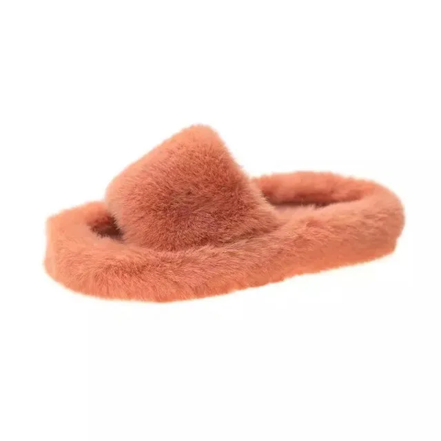 New Winter Suede Flat Bottom Fluffy Slippers Women Fashion Versatile Faux Fur House Women'S Slippers, 6 colors
New Winter Suede Flat Bottom Fluffy Slippers Women Fashion Versatile Faux Fur House Women'S Slippers, 6 colors