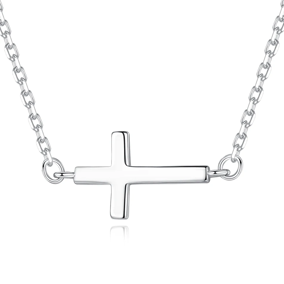 New Arrivals 925 Sterling Silver Cross Pendant Necklace for Women Long Chain Necklace Fashion Jewelry
New Arrivals 925 Sterling Silver Cross Pendant Necklace for Women Long Chain Necklace Fashion Jewelry