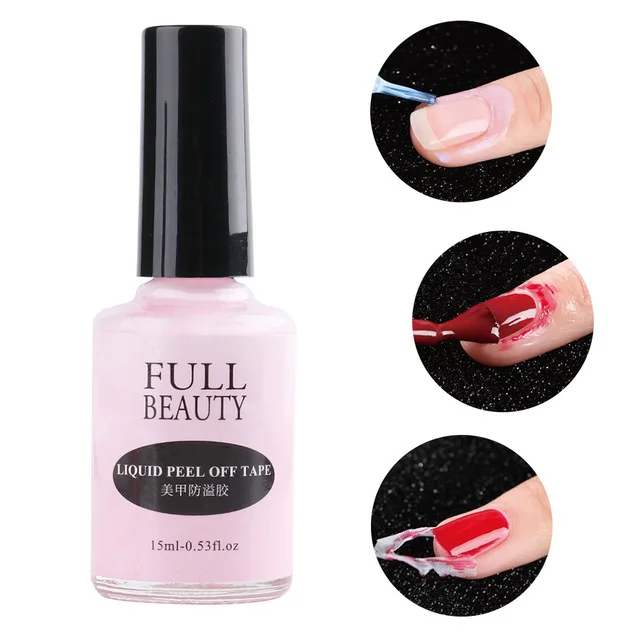 2021 Nail Art Liquid Peel Off Tape Peel Off Nail Liquid Art Latex Tape Easy To Clean Nail Polish Finger Skin Protect Liquid
2021 Nail Art Liquid Peel Off Tape Peel Off Nail Liquid Art Latex Tape Easy To Clean Nail Polish Finger Skin Protect Liquid