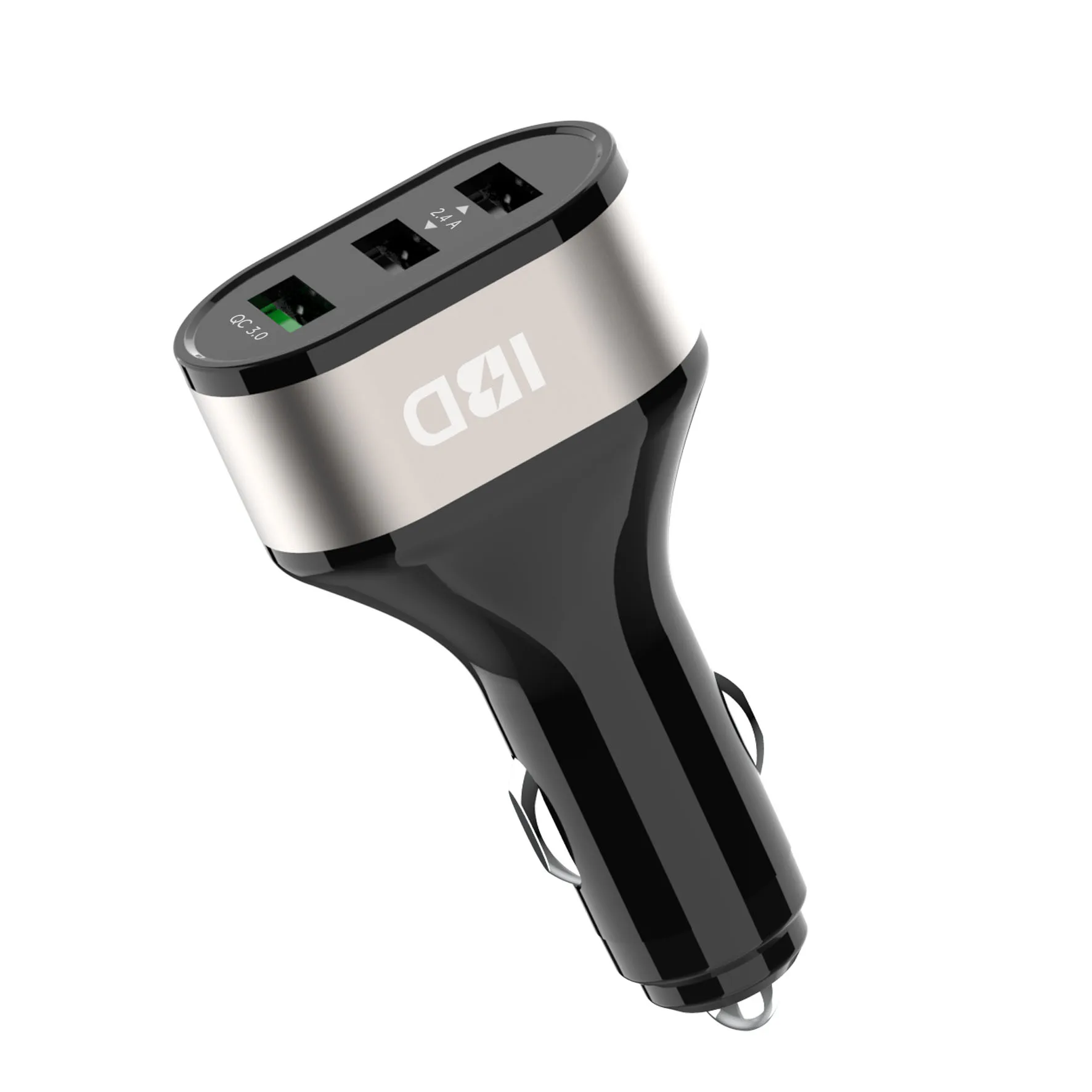 IBD factory wholesale mutifunction charger 42W QC3.0+Smart IC 3USB Car Charger for macbook, Black
IBD factory wholesale mutifunction charger 42W QC3.0+Smart IC 3USB Car Charger for macbook, Black
