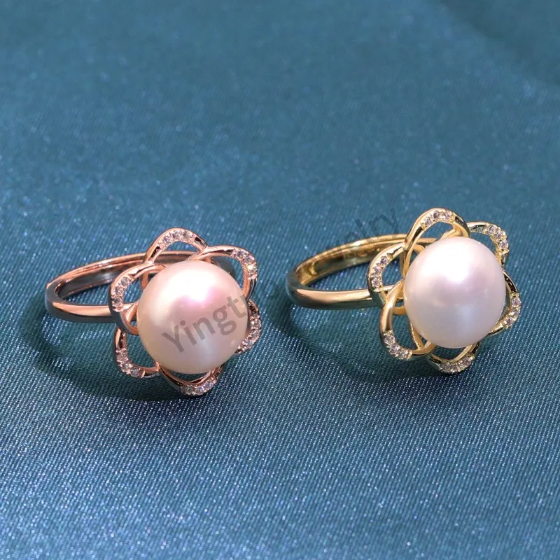 2020 Wholesale Simple S925 Fashion Flower Sterling Silver Jewelry Natural Pearl Mount Ring
2020 Wholesale Simple S925 Fashion Flower Sterling Silver Jewelry Natural Pearl Mount Ring