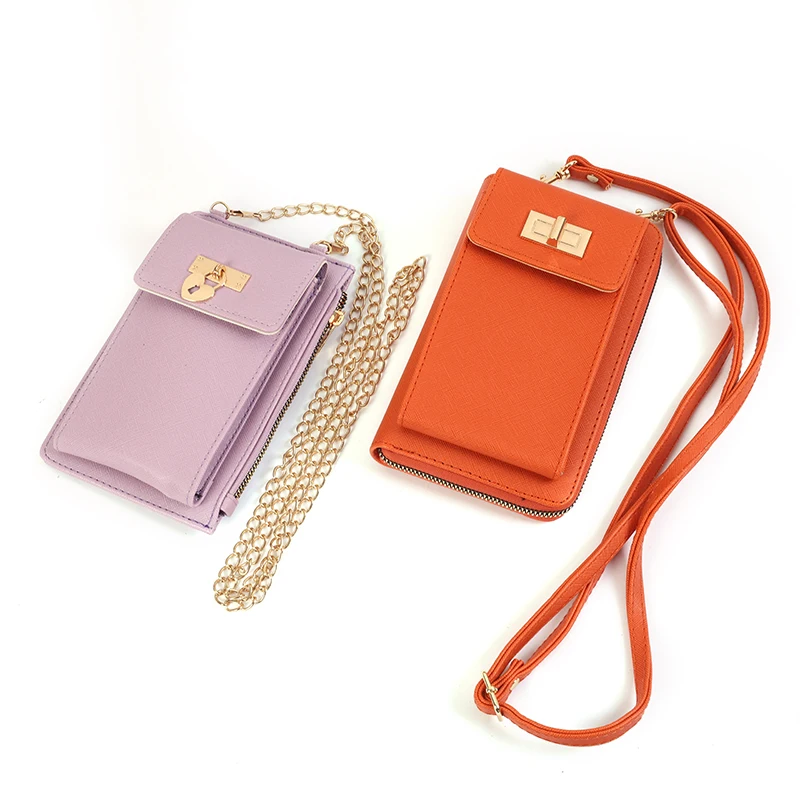 Hot sale fashion women buckle/zipper card holder wallet multifunctional small purse with chain and leather lanyard, Camel+black
Hot sale fashion women buckle/zipper card holder wallet multifunctional small purse with chain and leather lanyard, Camel+black