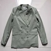 Wholesale Stock Ladies Double-Breasted Trench Coat Casual Women Blazer