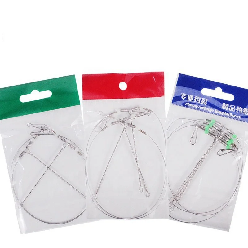 Wholesale Boat Fishing Tackle Accessories Wire Balance String Hook Anti Bite Steel Fishing Line Fishing Wire Leader, 1 colors
Wholesale Boat Fishing Tackle Accessories Wire Balance String Hook Anti Bite Steel Fishing Line Fishing Wire Leader, 1 colors
