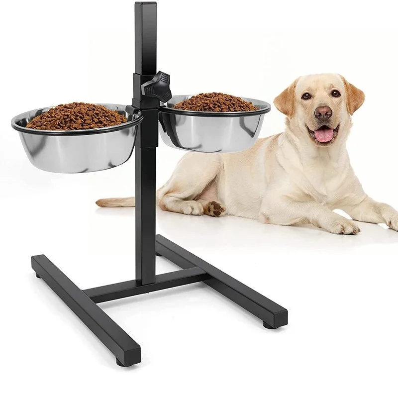 Double Bowl Stand Pet Feeder Adjustable Dog Bowl Stand for Small Medium and Large Dogs
Double Bowl Stand Pet Feeder Adjustable Dog Bowl Stand for Small Medium and Large Dogs