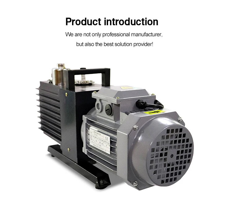 Rotary Vane Vacuum Pump with Vacuum Drying and Distillation in Chemical Industry