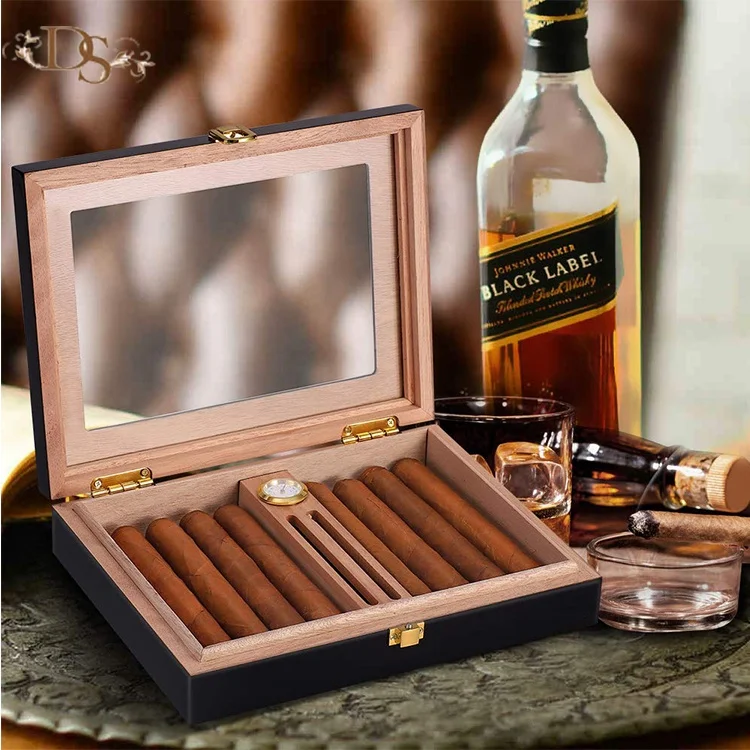 & smoking accessories  cigar cases/humidors  material pine