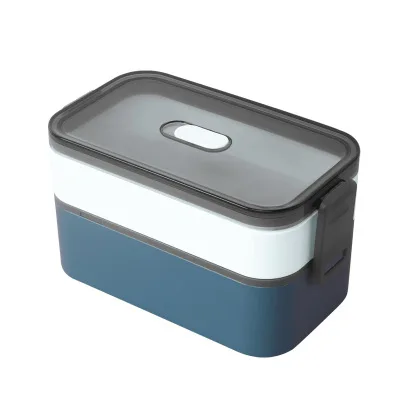 Household well ware food grade lunch box eco-friendly double layer microwave safe dry food plastic storage bento box, White / blue / yellow
Household well ware food grade lunch box eco-friendly double layer microwave safe dry food plastic storage bento box, White / blue / yellow