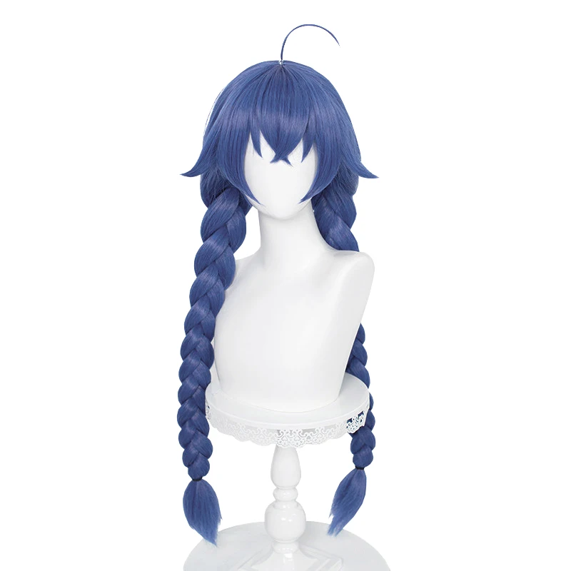 Blue Straight Long Hair Anime Comic Exhibition Cosplay Hair High Temperature Silk COS Wigs Sweet Female 34 INCH Twist Braid, Pic showed
Blue Straight Long Hair Anime Comic Exhibition Cosplay Hair High Temperature Silk COS Wigs Sweet Female 34 INCH Twist Braid, Pic showed