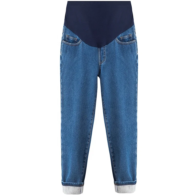 Maternity Jeans With Fur Fleece In Stock wholesale Denim jeans maternity pants for pregnant women, Blue
Maternity Jeans With Fur Fleece In Stock wholesale Denim jeans maternity pants for pregnant women, Blue
