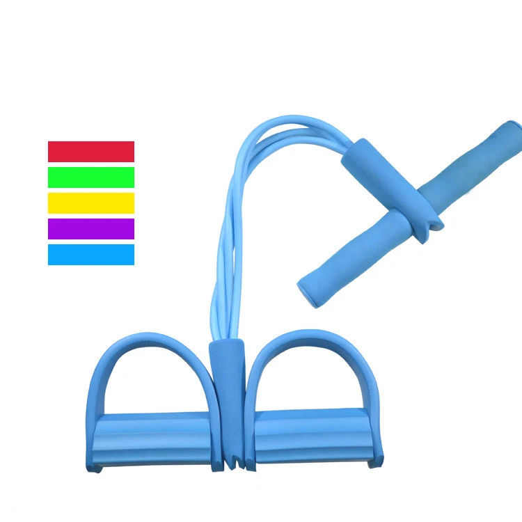 Fitness Yoga Equipment 4 Tube resistance bands pedal sit up pull extender rope elastic exercise band, As picture
Fitness Yoga Equipment 4 Tube resistance bands pedal sit up pull extender rope elastic exercise band, As picture