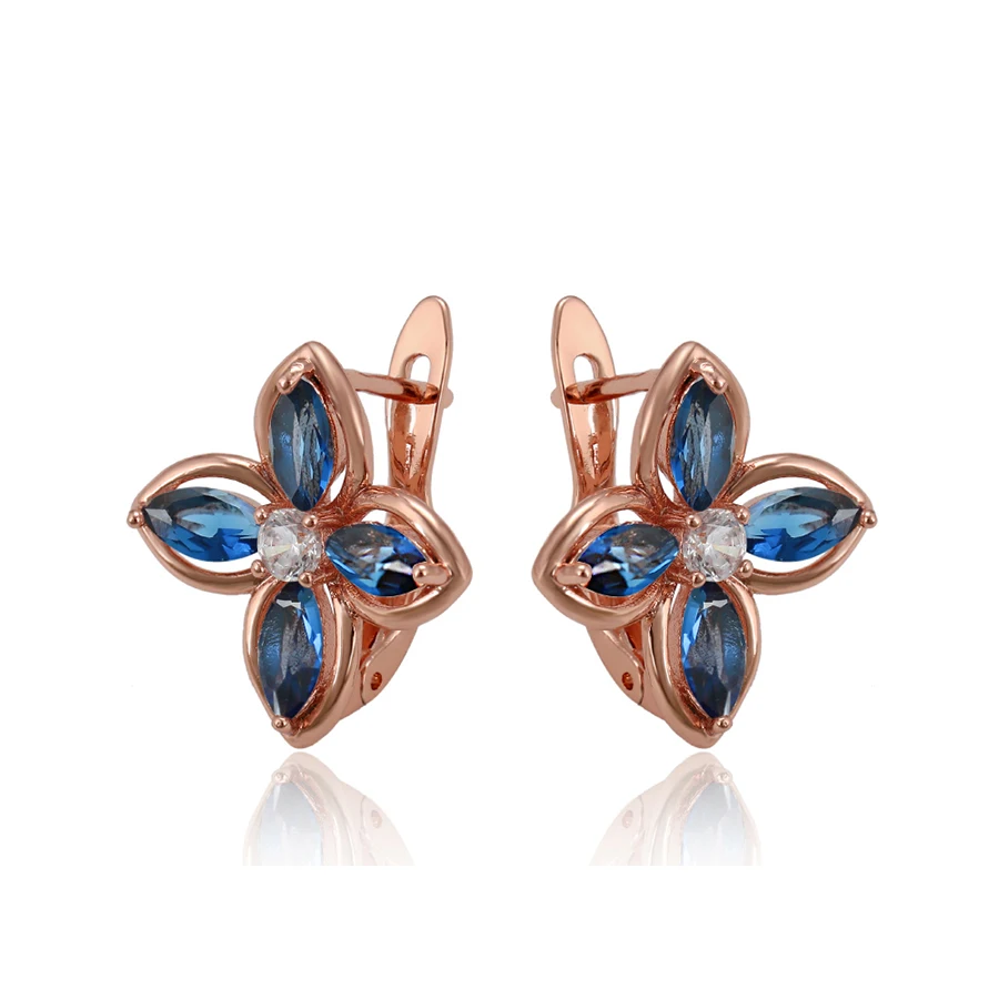 92018 Xuping Fashion jewelry factory in stock small moq cz rainbow hoops flower earrings
92018 Xuping Fashion jewelry factory in stock small moq cz rainbow hoops flower earrings