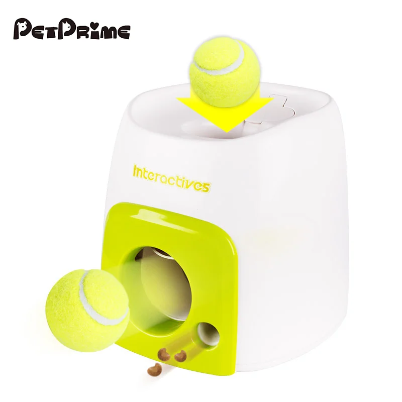 Petprime Dog Interactive Intelligent Training Tennis Ball thrower Dog Food Dispenser Reward Machine Toy, As pictured
Petprime Dog Interactive Intelligent Training Tennis Ball thrower Dog Food Dispenser Reward Machine Toy, As pictured