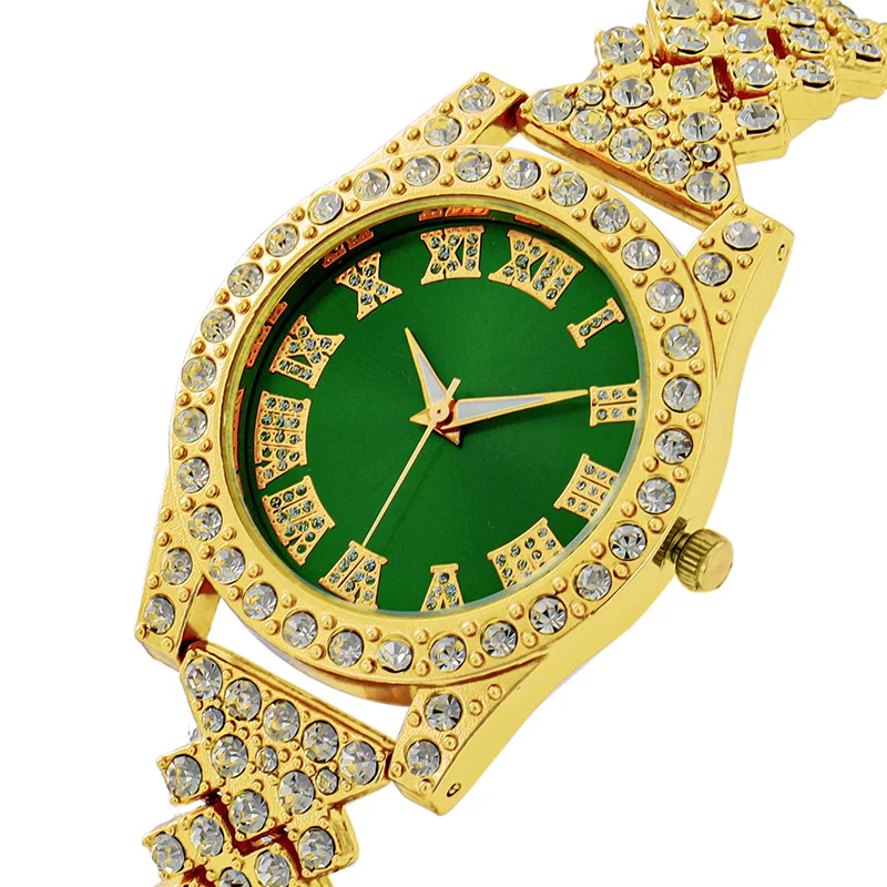 Iced Out Watch Men Luxury Brand Full Diamond Women Watches Quartz Men's Watch Waterproof Hip Hop Male Clock Gift For Women, As picture
Iced Out Watch Men Luxury Brand Full Diamond Women Watches Quartz Men's Watch Waterproof Hip Hop Male Clock Gift For Women, As picture