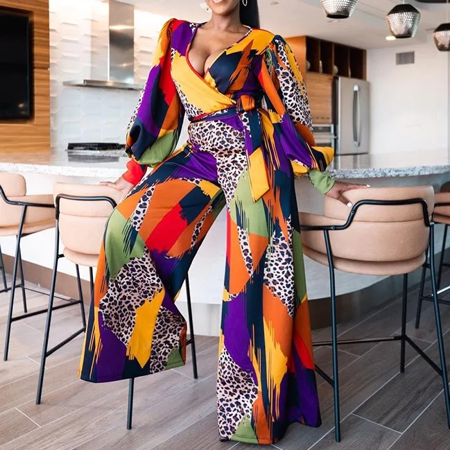 2021 Plus Size Fall Summer Clothing Colorful Printed Long Sleeve Hollow Out Romper Wide Leg Jumpsuits Beach Jumpsuit For Women, Yellow,green
2021 Plus Size Fall Summer Clothing Colorful Printed Long Sleeve Hollow Out Romper Wide Leg Jumpsuits Beach Jumpsuit For Women, Yellow,green