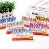 Custom Wax Happy Birthday Alphabet Party Gold Silver Rose Gold Words Candle Kids Happy Birthday Letter Cake Candles