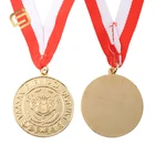 Gold Plating Custom Gold Medal Medallion Metal Award Medal Make Your Own Blank Medallion