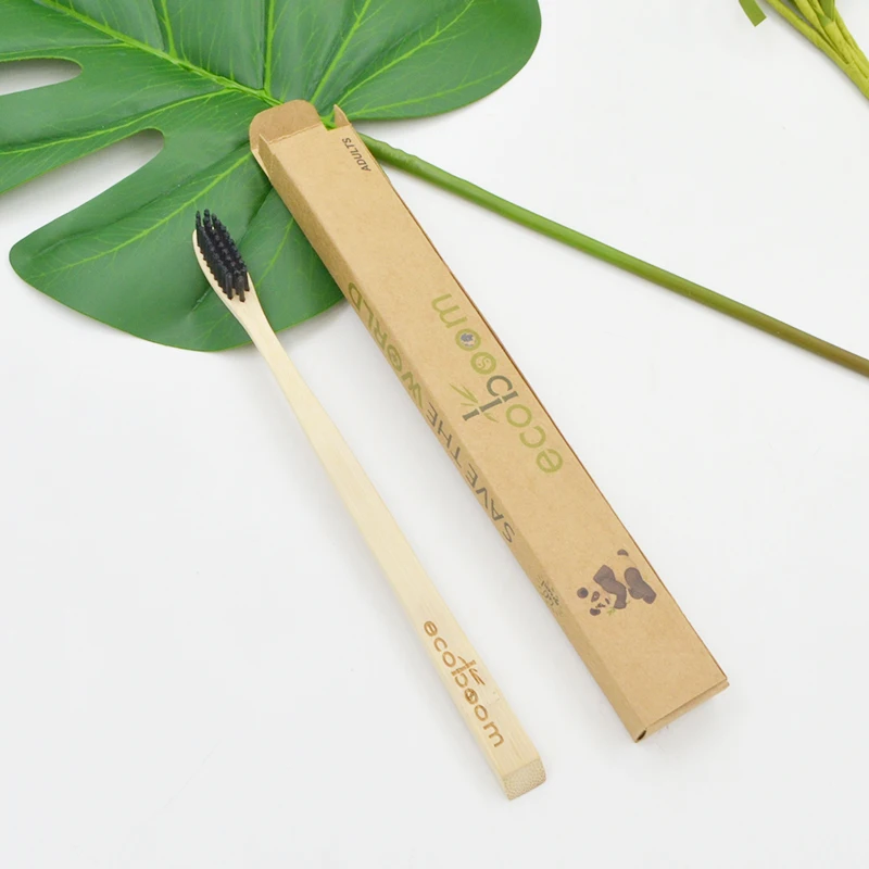 Black Nylon Bristles Adults Certification Picnic Travel Bamboo Toothbrush, Customized color
Black Nylon Bristles Adults Certification Picnic Travel Bamboo Toothbrush, Customized color