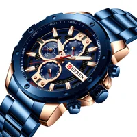 

Curren 8336 AliExpress Male Hot Sale Watches Men Wrist Luxury Quartz New Blue Watch Man Wristwatches Clock Factory Direct Sales