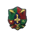 Direct factory sale custom high quality low cost sequin embroidery patches and badges for clothing shoes bags caps jeans