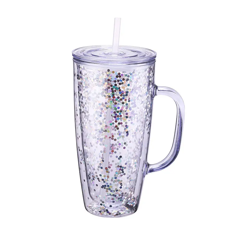 Factory Wholesale Custom Oz Double Wall Straw Custom Cups Logo