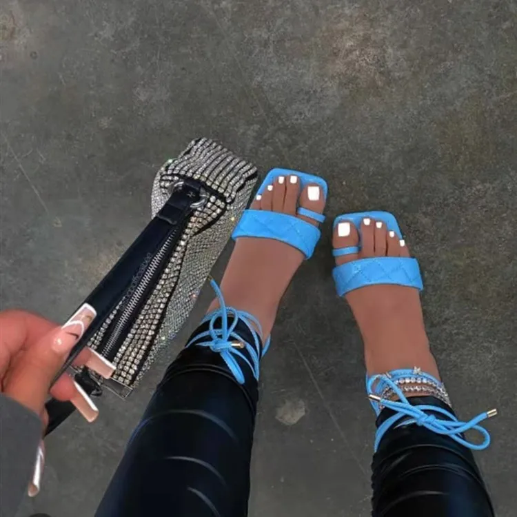 Summer 2021 Woman Bandage Sandals Flip Flops Shoes Ladies Slide Footwear Sandals Women Casual Jelly Shoes Beach Flat Slippers
Summer 2021 Woman Bandage Sandals Flip Flops Shoes Ladies Slide Footwear Sandals Women Casual Jelly Shoes Beach Flat Slippers