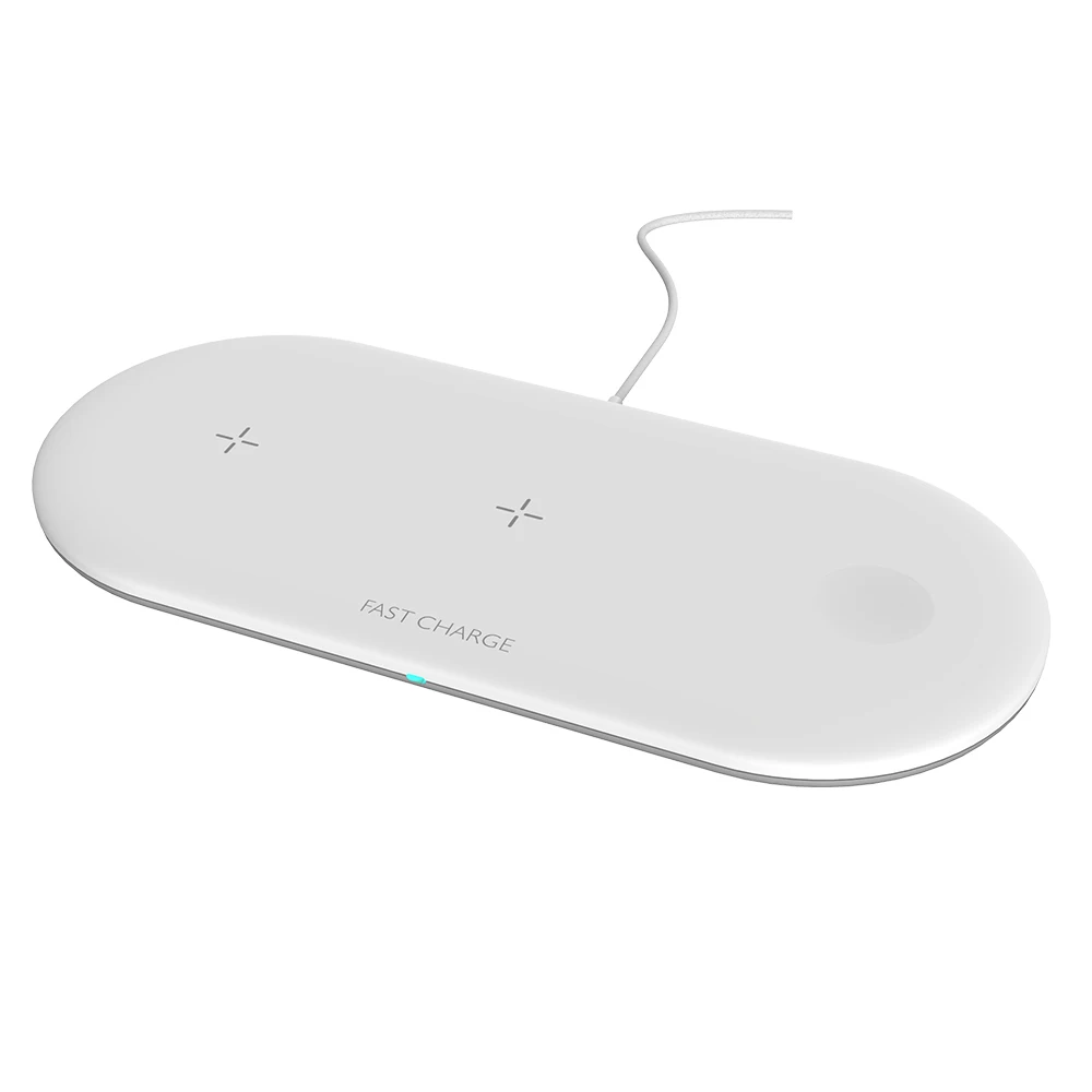Professional Manufacturer hot selling fast foldable 3 in 1 wireless charger, White/black
Professional Manufacturer hot selling fast foldable 3 in 1 wireless charger, White/black