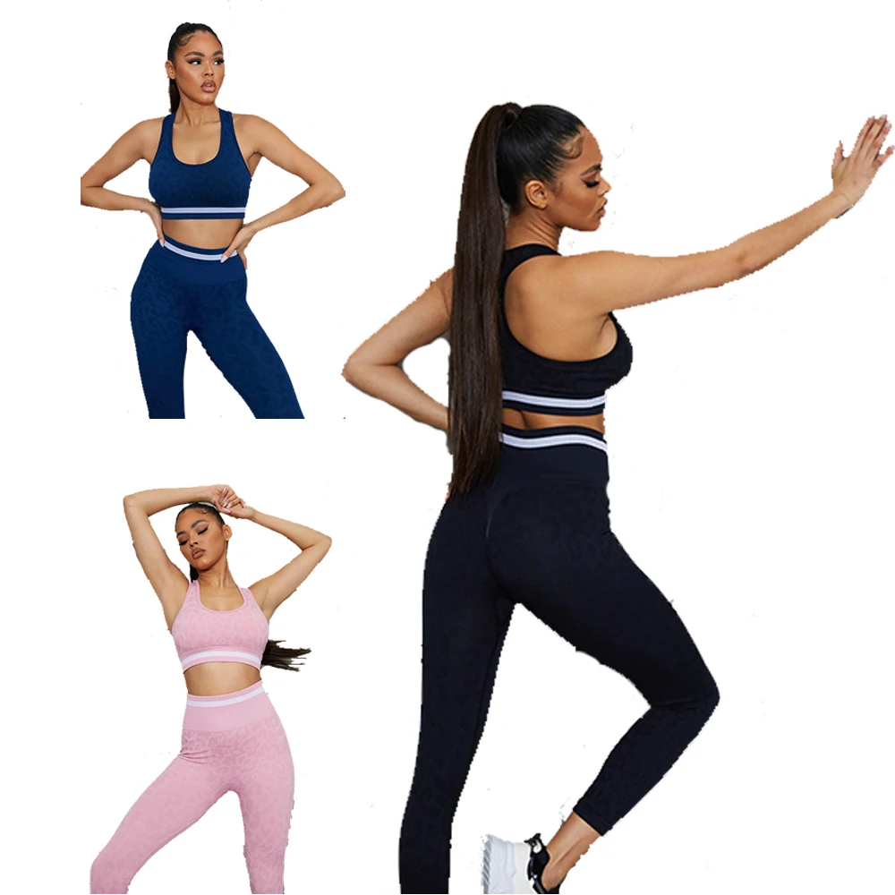 Yoga Clothing Leopard Print Contrast Hem Waist Two-piece Suit Yoga Fitness Two Piece Pants Set
Yoga Clothing Leopard Print Contrast Hem Waist Two-piece Suit Yoga Fitness Two Piece Pants Set