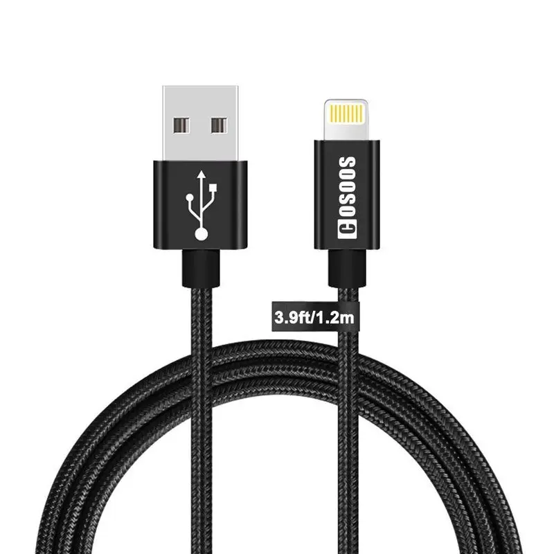Free shipping USA Lightning nylon iphone charger data cable for iphone charger nylon braided 4 in 1 pack lightning cable, Black
Free shipping USA Lightning nylon iphone charger data cable for iphone charger nylon braided 4 in 1 pack lightning cable, Black