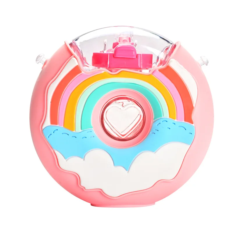 New cartoon cup creative doughnut kettle colorful wholesale children plastic water bottle
New cartoon cup creative doughnut kettle colorful wholesale children plastic water bottle