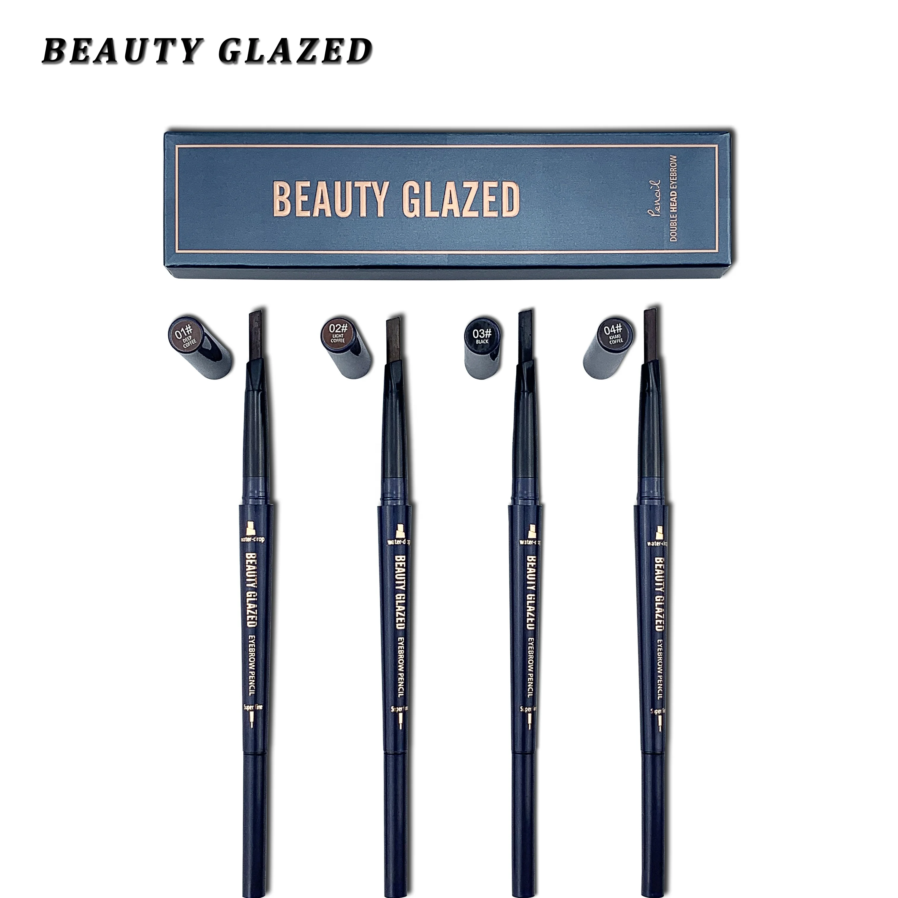 YANEMI Long-lasting waterproof Long Lasting double head eyebrow 2 in 1 pencil slim eyebrow pen, Custom color
YANEMI Long-lasting waterproof Long Lasting double head eyebrow 2 in 1 pencil slim eyebrow pen, Custom color
