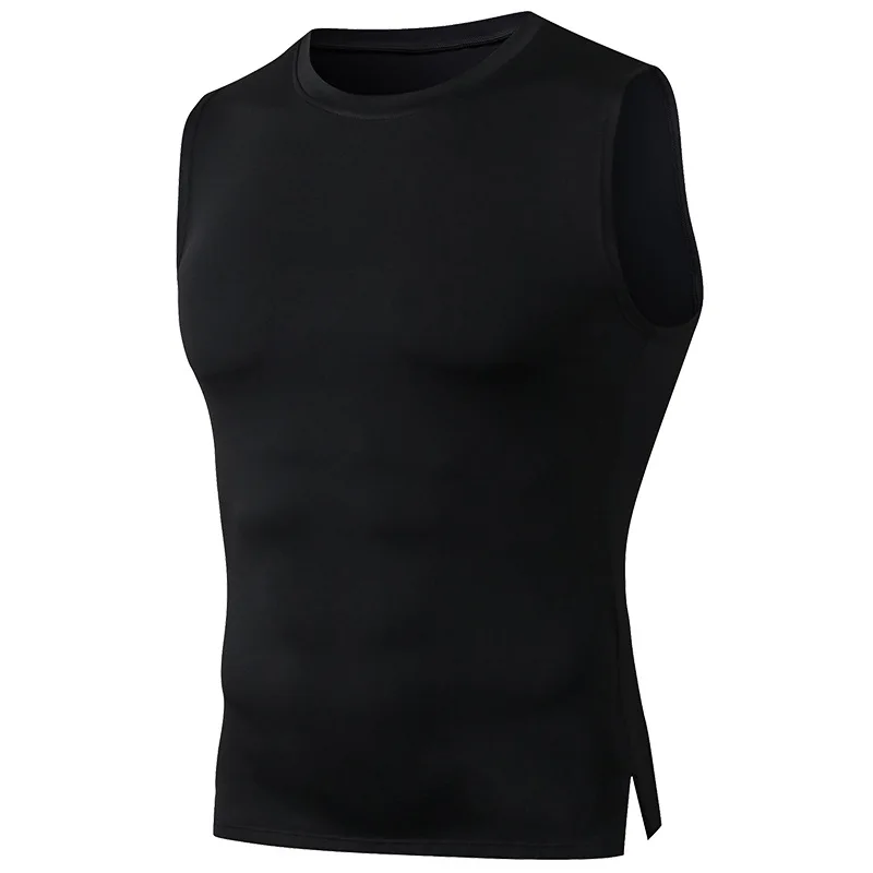 Ljvogues Men's Fitness Vest Tight Training Round Neck Shoulder High Elastic And Quick Drying Sports Running Vest Top, Pictures shown
Ljvogues Men's Fitness Vest Tight Training Round Neck Shoulder High Elastic And Quick Drying Sports Running Vest Top, Pictures shown