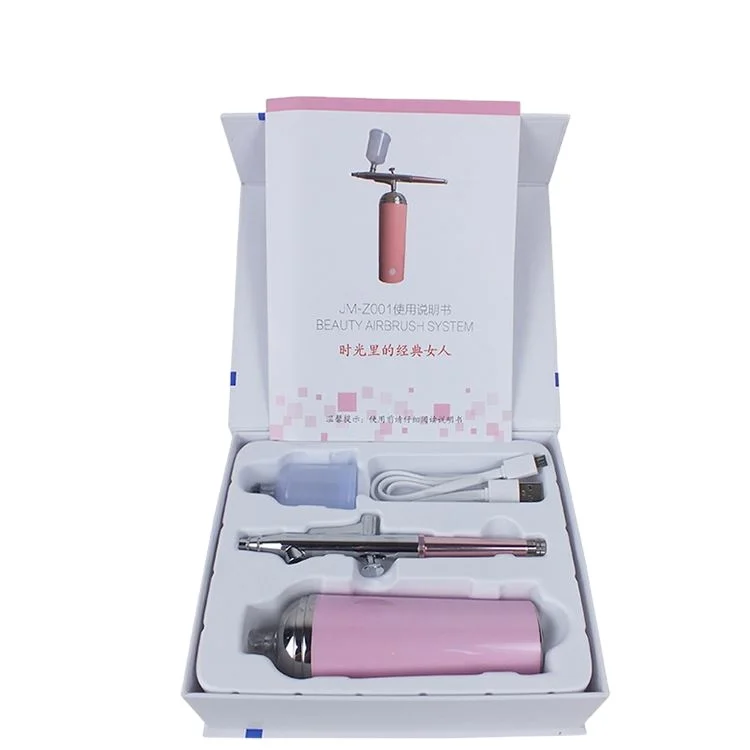 High pressure wireless rechargeable skin care tattoo nail beauty airbrush model kit for hreads nail, Pink , white
High pressure wireless rechargeable skin care tattoo nail beauty airbrush model kit for hreads nail, Pink , white