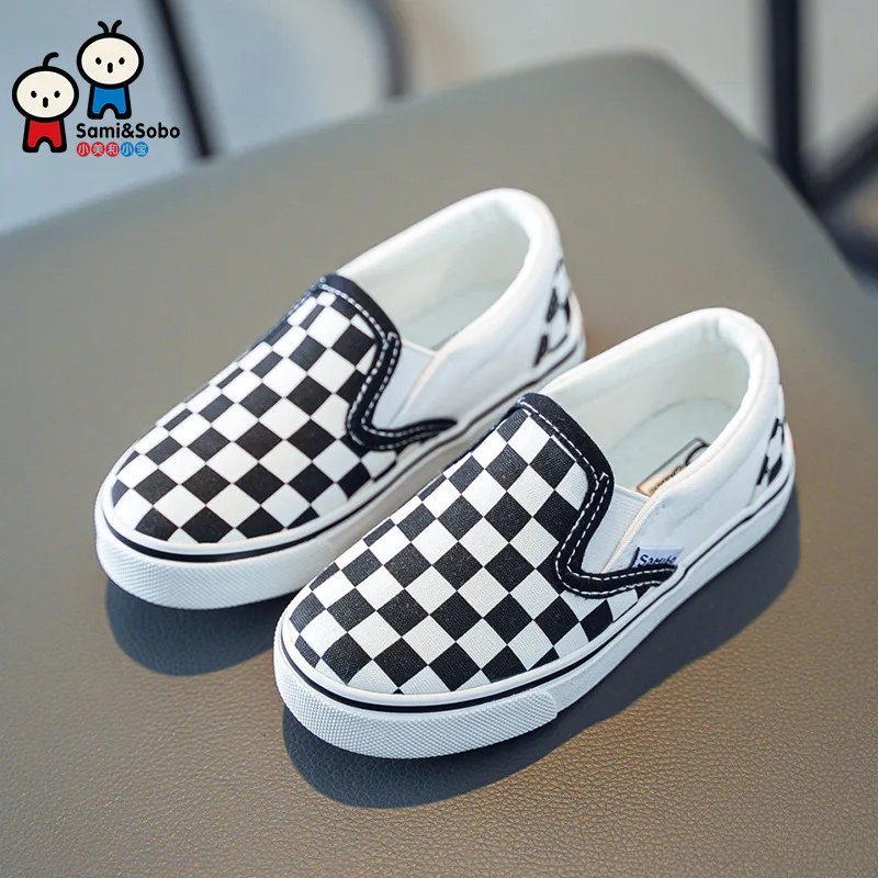 2022 new arrivals kids shoes slip-on checkered breathable casual shoes girl shoes custom logo, White
2022 new arrivals kids shoes slip-on checkered breathable casual shoes girl shoes custom logo, White