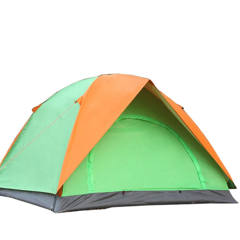 Hot Selling Three-season Double Layer Outdoor China Tent Collapsible Tent Waterproof Camping Tent 3-4 Person, Orange blue, orange green
Hot Selling Three-season Double Layer Outdoor China Tent Collapsible Tent Waterproof Camping Tent 3-4 Person, Orange blue, orange green
