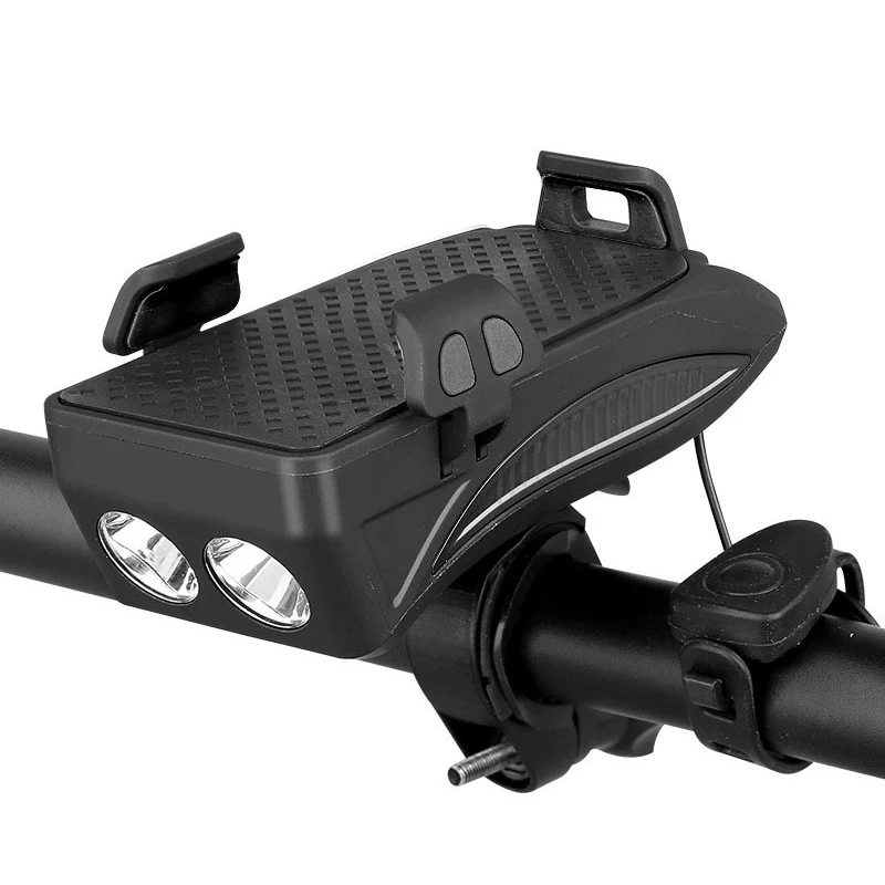 Bicycle Light Waterproof Mobile Phone Holder Bike Headlight Rechargeable with Power Bank Horn Bicycle Safe Commuting Headlight, Black / blue/red/orange
Bicycle Light Waterproof Mobile Phone Holder Bike Headlight Rechargeable with Power Bank Horn Bicycle Safe Commuting Headlight, Black / blue/red/orange