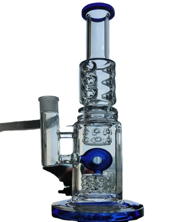 Wholesale New Design and High Quality Smoking Pipe Glass Percolator with Competitive Price, Blue+clear
Wholesale New Design and High Quality Smoking Pipe Glass Percolator with Competitive Price, Blue+clear