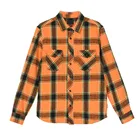 OEM Service 2019 Men New Spring Hot Sell Heavy Build Long Sleeve Button-down Flannel Plaid Shirt