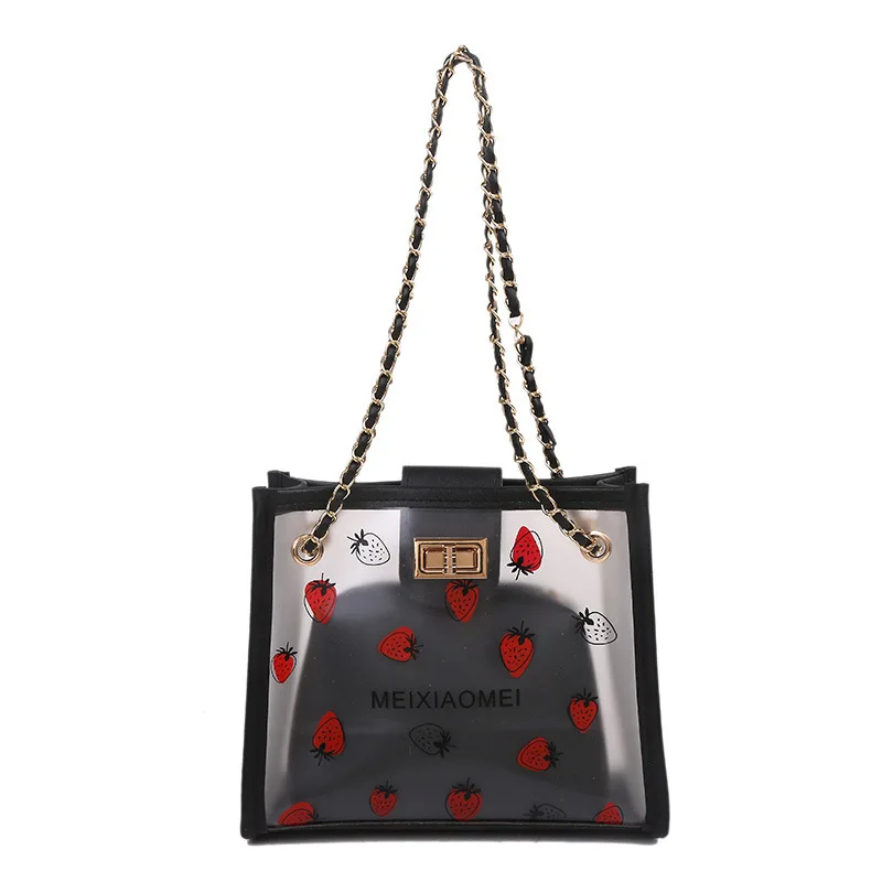 New simple and generous strawberry cute cartoon fashion Korean style ladies underarm messenger shoulder bag
New simple and generous strawberry cute cartoon fashion Korean style ladies underarm messenger shoulder bag
