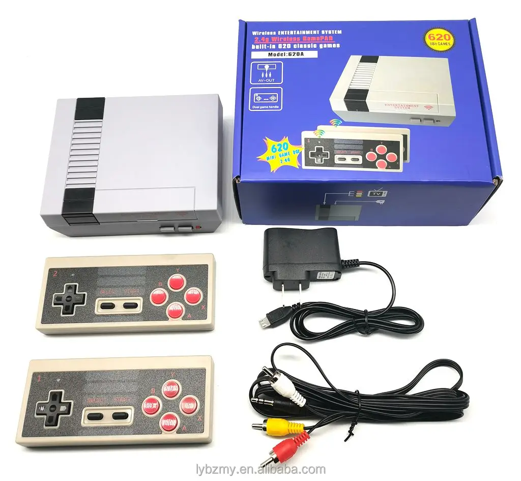 Mini Console built-in retro Handheld Game Player Classic TV 620 Wireless Video Game Console
Mini Console built-in retro Handheld Game Player Classic TV 620 Wireless Video Game Console