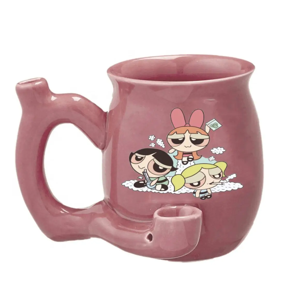 SHINY Wholesale Ceramic handmade coffee Mug Smoking pipe mug With Handgrip, Custom color
SHINY Wholesale Ceramic handmade coffee Mug Smoking pipe mug With Handgrip, Custom color
