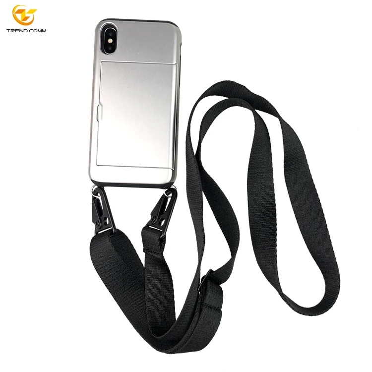 2 In 1 Hard PC TPU Phone Chain Handy Case With Necklace Detachable Nylon Strap Rope For iPhone X XS 11 12
2 In 1 Hard PC TPU Phone Chain Handy Case With Necklace Detachable Nylon Strap Rope For iPhone X XS 11 12