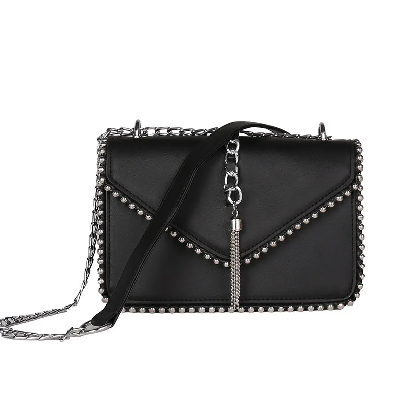 Bolsa de boutique fashion women messenger tassel quality leather female shoulder chain strap flap ladies crossbody bag, As the pictures
Bolsa de boutique fashion women messenger tassel quality leather female shoulder chain strap flap ladies crossbody bag, As the pictures
