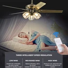 5 Years Warranty Light And Fan Last Simple Household Electric AC Motor 3 Light Ceiling Fan With E27 Bulb
