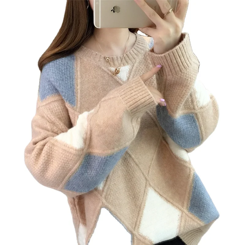 2020 Hot Selling High Grade New Support Customization Pattern Fashionable Women Knitwear Sweaters
2020 Hot Selling High Grade New Support Customization Pattern Fashionable Women Knitwear Sweaters