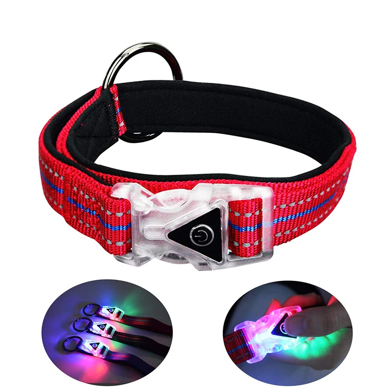 Wholesale manufacturer led light nylon custom dog pet collar, Custom color,pantone color or custom
Wholesale manufacturer led light nylon custom dog pet collar, Custom color,pantone color or custom